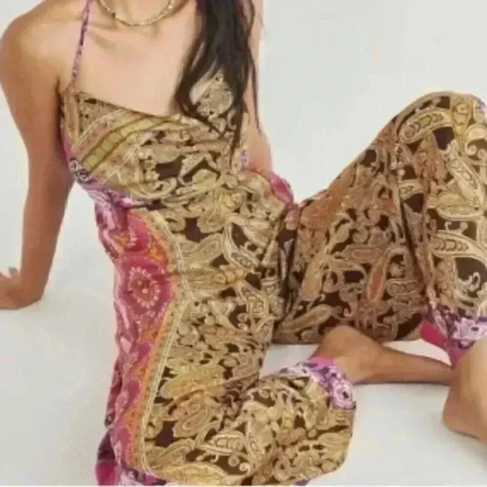 Free People Miranda Printed Jumpsuit - Picture 5 of 5